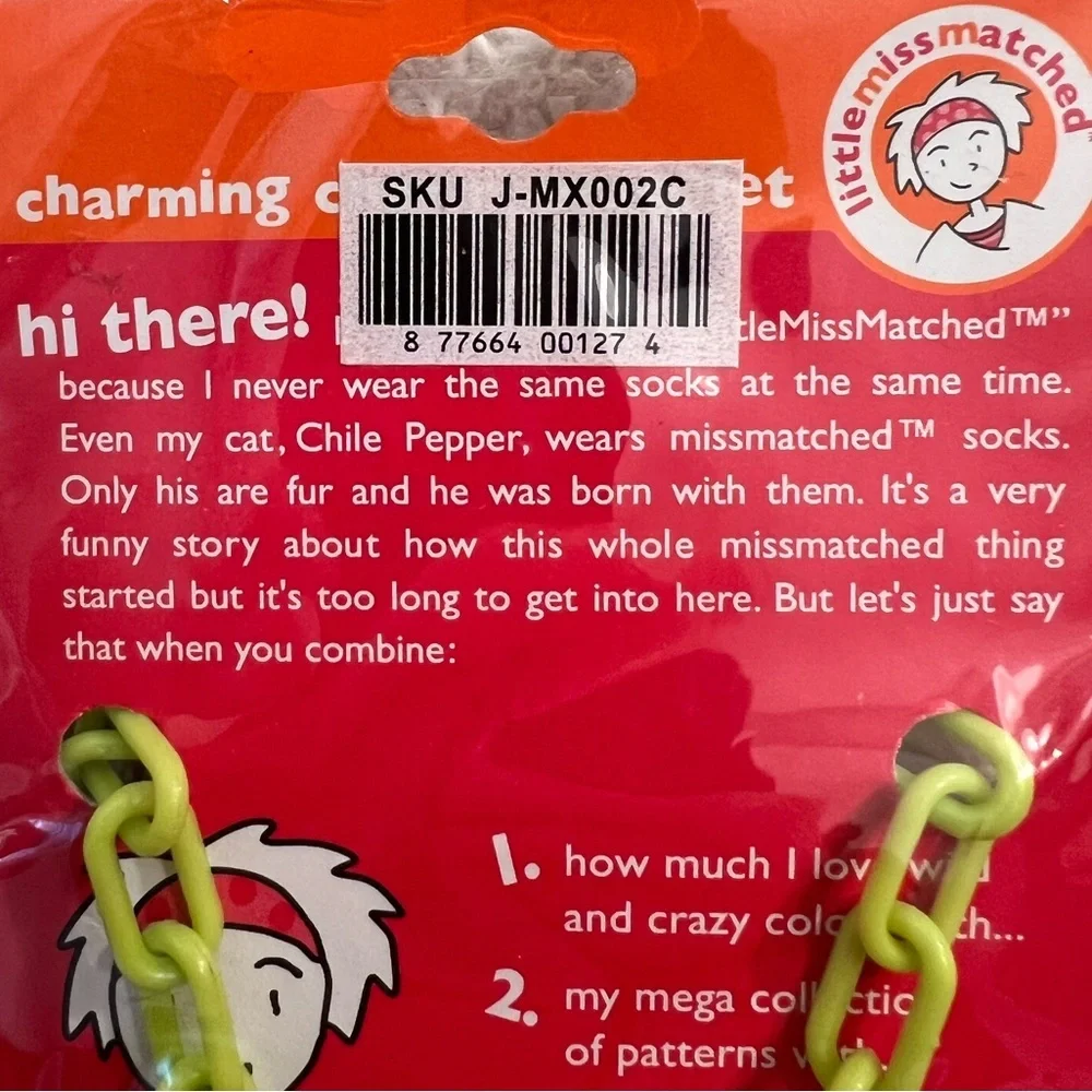 Little Miss Matched Kids' w/ Bracelet + 4 Interchangeable Charms